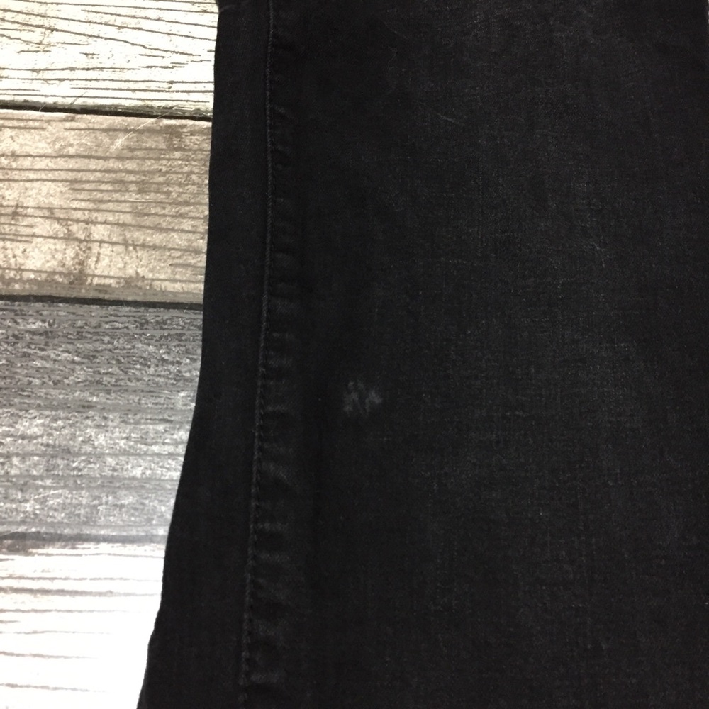 Liverpool Modern Straight Jeans Men’s 35x30 Black Denim Stretch - Picture 8 of 11